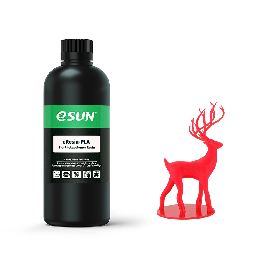 eSUN Red 500g PLA Resin for Resin 3D Printers