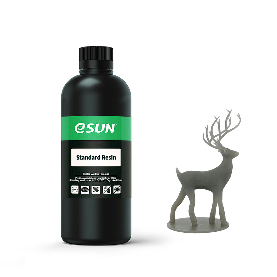 eSUN Grey 500g Standard Resin for Resin 3D Printers