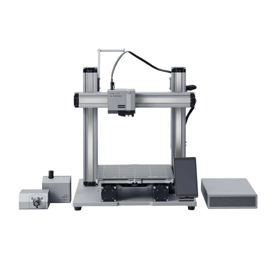 Snapmaker A250T 3-in-1 Printer with 3D PrinterLaser EtchingCNC Milling Interchangeable Modules