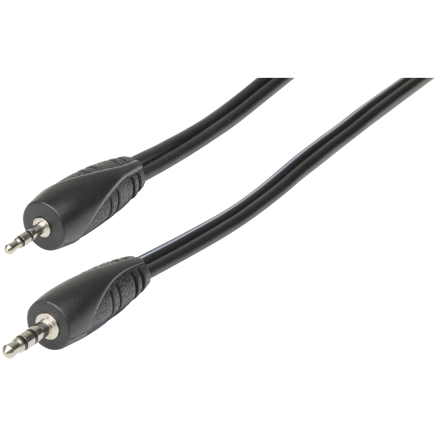 1.5m 2.5mm Stereo Plug to 3.5mm Stereo Plug Audio Cable