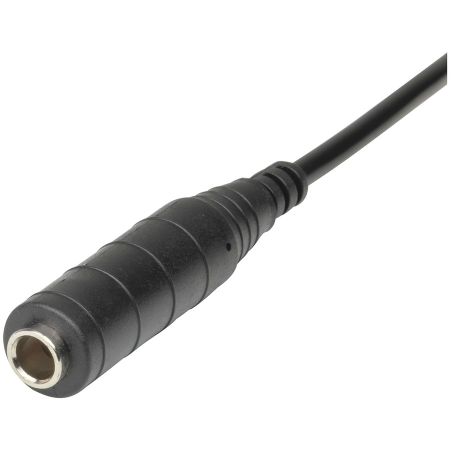6.5mm Stereo Plug to 6.5mm Stereo Socket Curly Cable - 6m