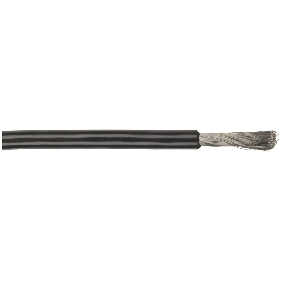 Black 8GA OFC High Current Power Cable - Sold per metre