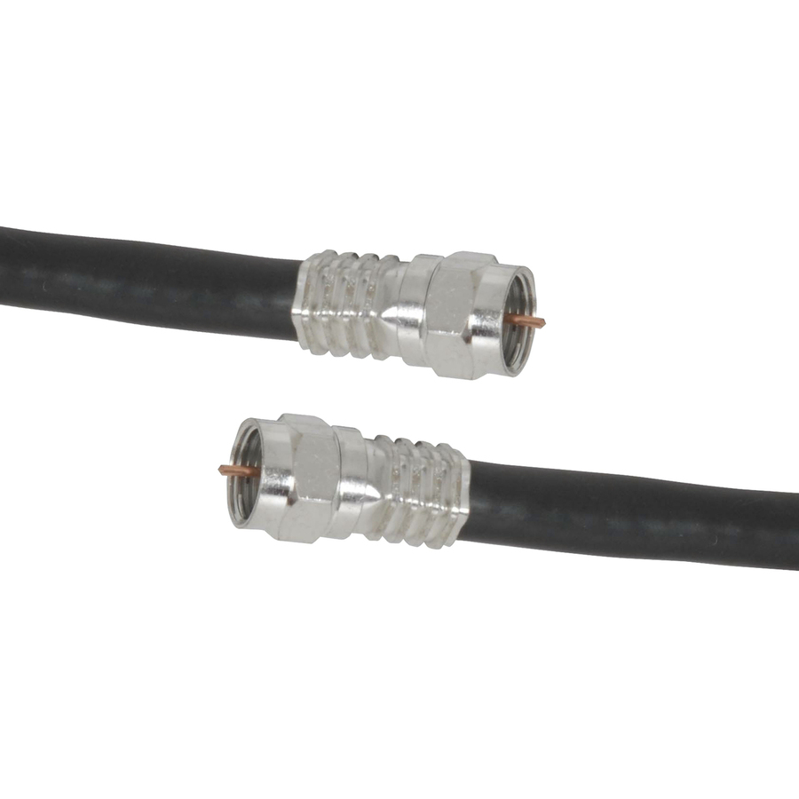 5m High Quality RG6 Quad Shield Cable with Crimped Connectors