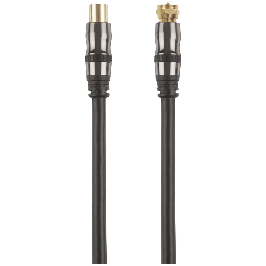 Concord 3m Flexible TV to F Coax Cable