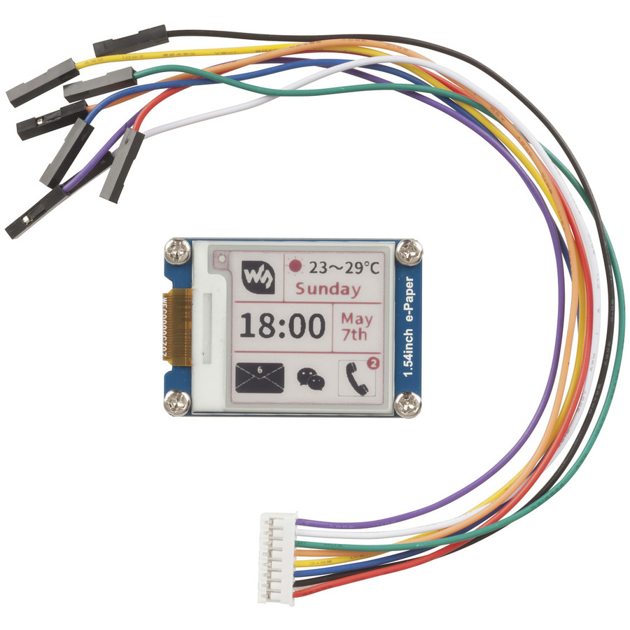 Duinotech 1.54 Inch Monochrome E-Ink Display Module