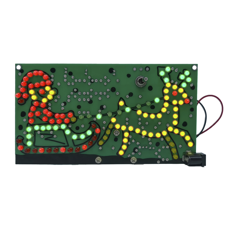 Duinotech Build a Riding Santa- Learn to Solder Kit