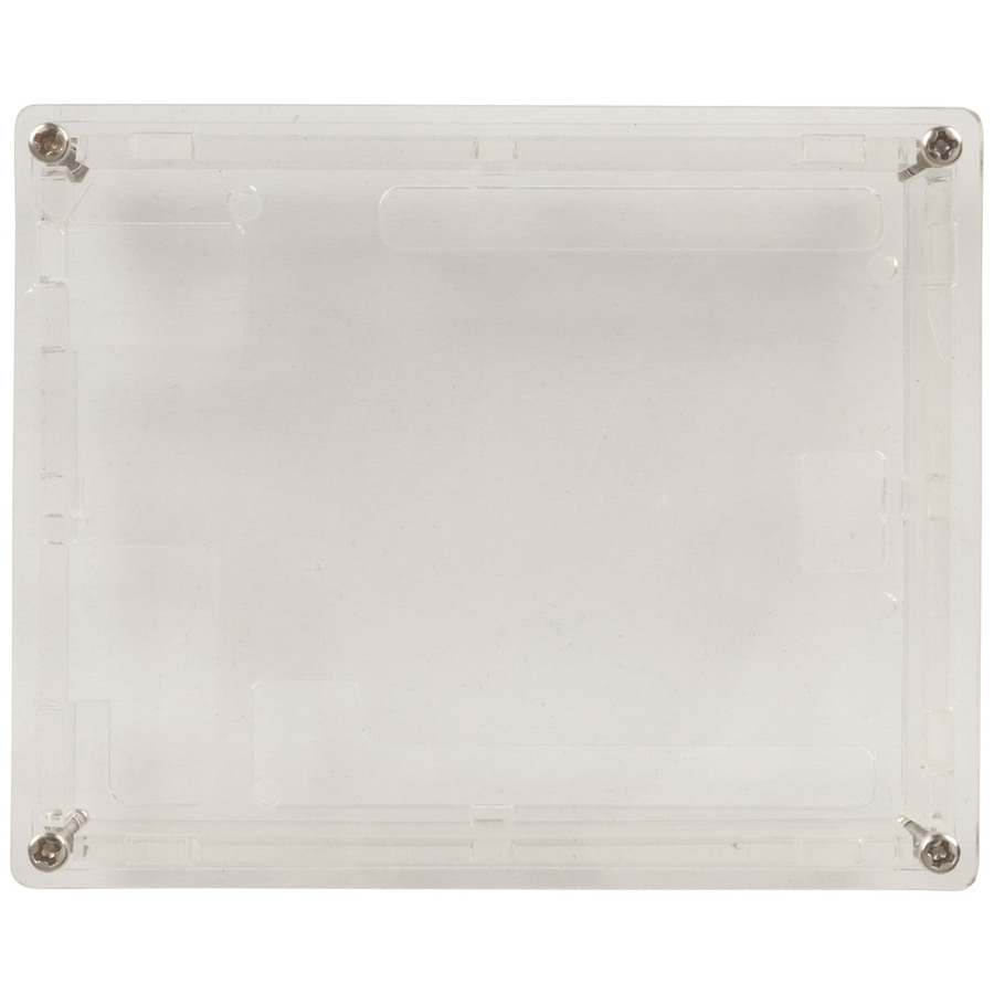 Clear Acrylic Enclosure for Arduino UNO with GPIO access