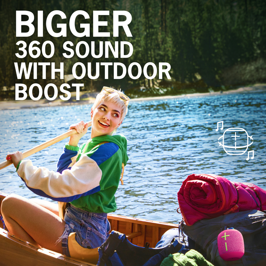 Ultimate Ears Wonderboom 3 Active Black Waterproof TWS Bluetooth® Speaker