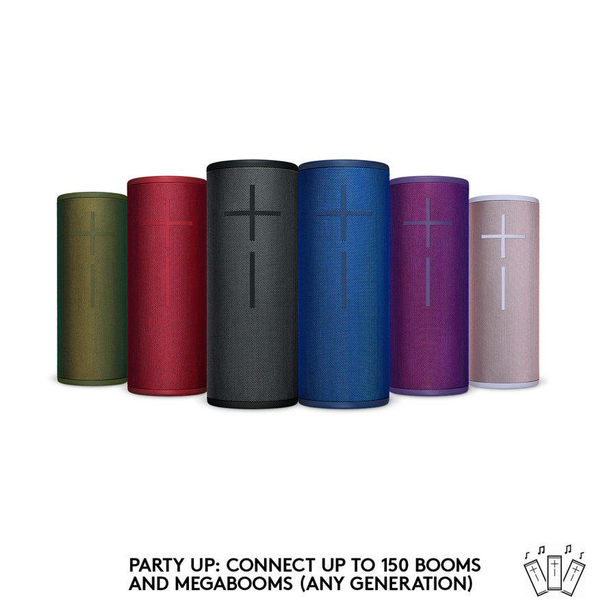 Ultimate Ears MEGABOOM 3 Night Black Waterproof TWS Bluetooth® Speaker