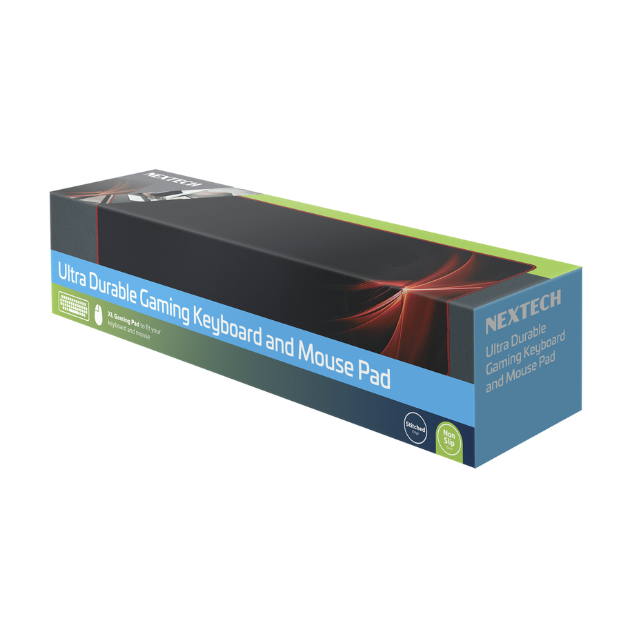 Ultra Durable Gaming Keyboard and Mouse Pad Rectangle Shape