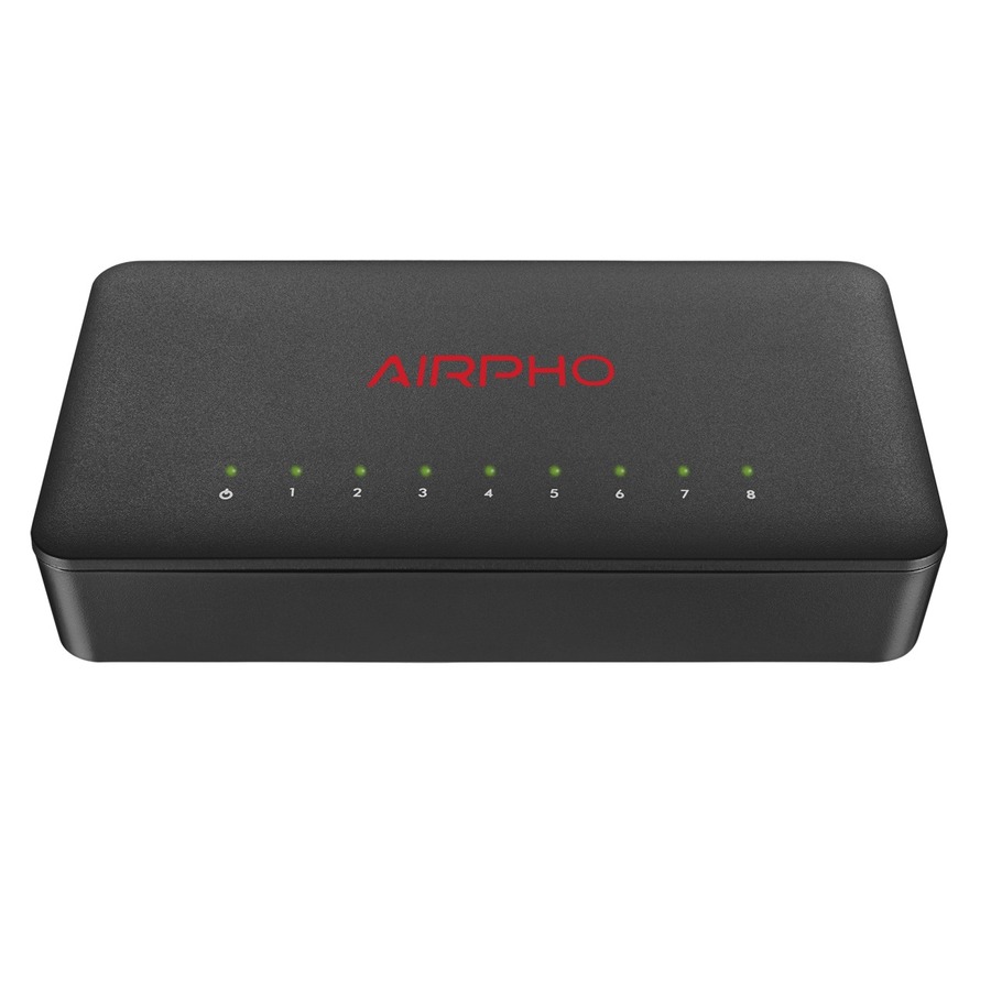 AIRPHO 8 Port 10100Mbps Ethernet Switch