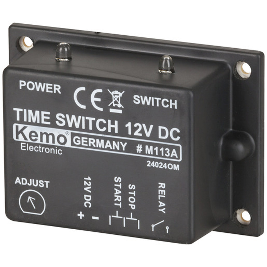 12V 3A Timer Module 2 Seconds to 23 minutes 