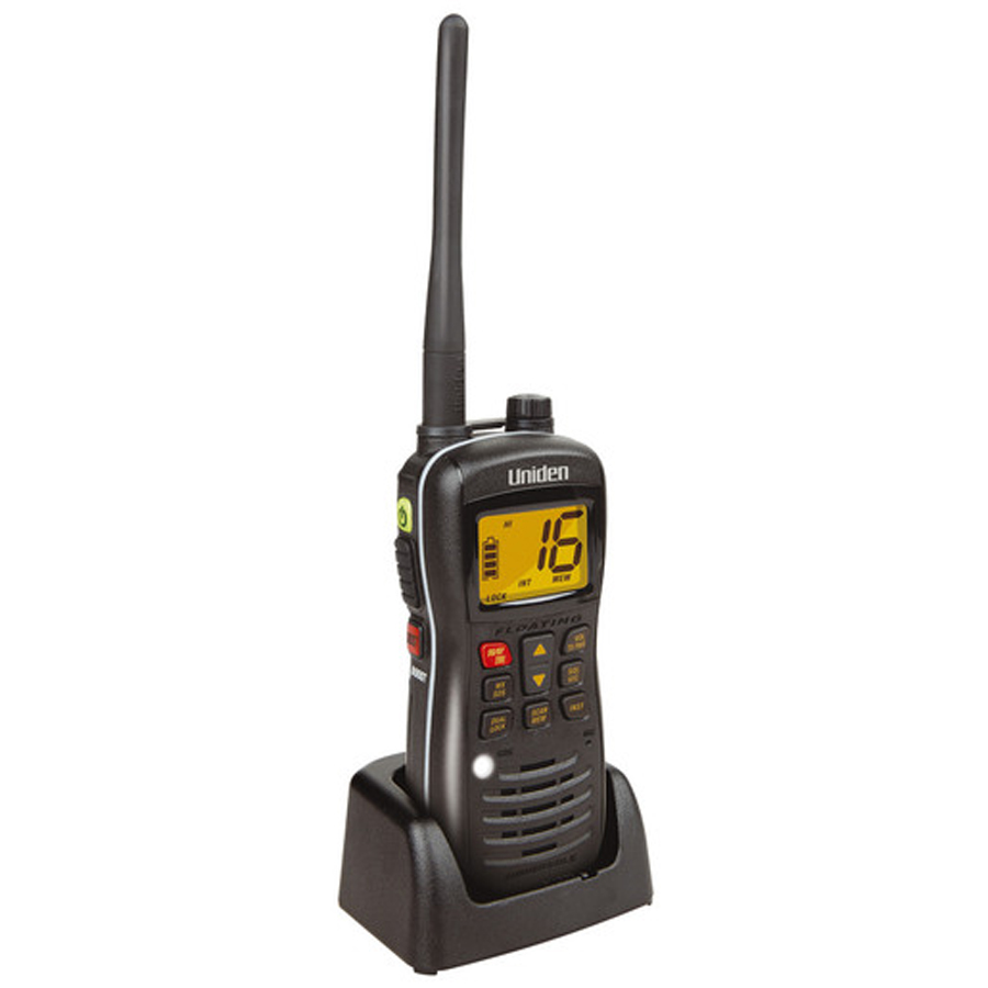 Uniden 5W Waterproof Floating VHF Marine Radio MHS127 