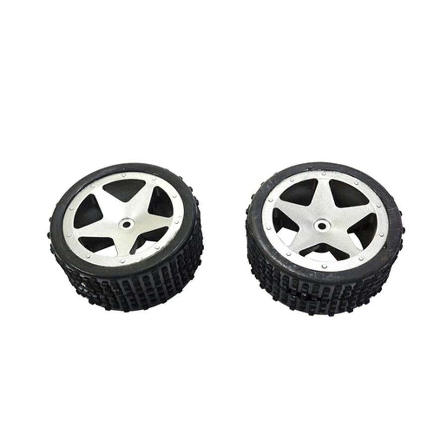Pack of 2 Rear Tyres for GT3786 Buggy 