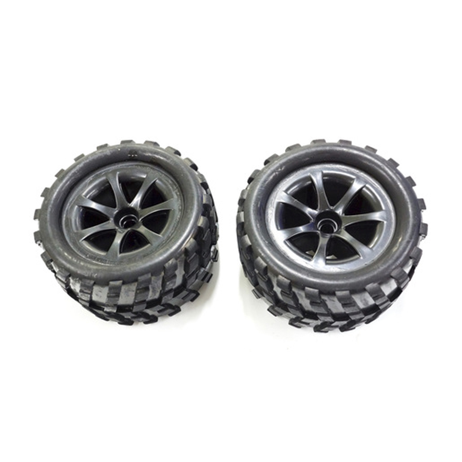 Pack of 2 Front Tyres for GT3788 Truck 