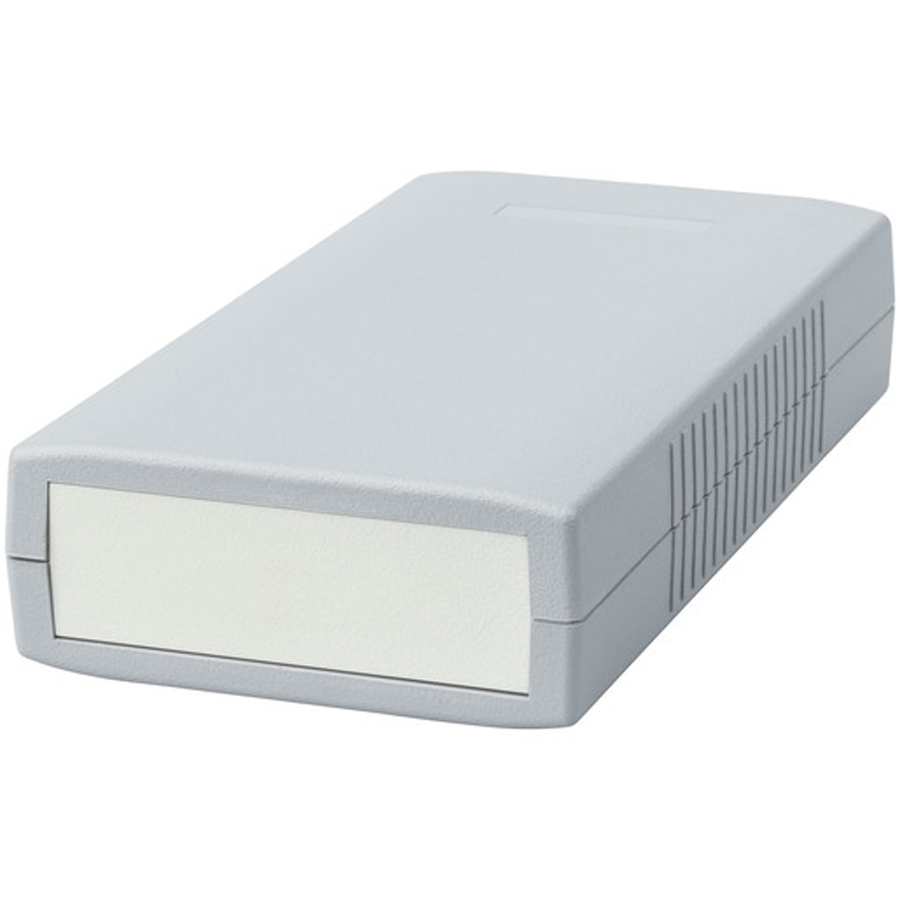 Plastic Molded Enclosure Dark Grey ABS - 190 x 100 x 40mm 