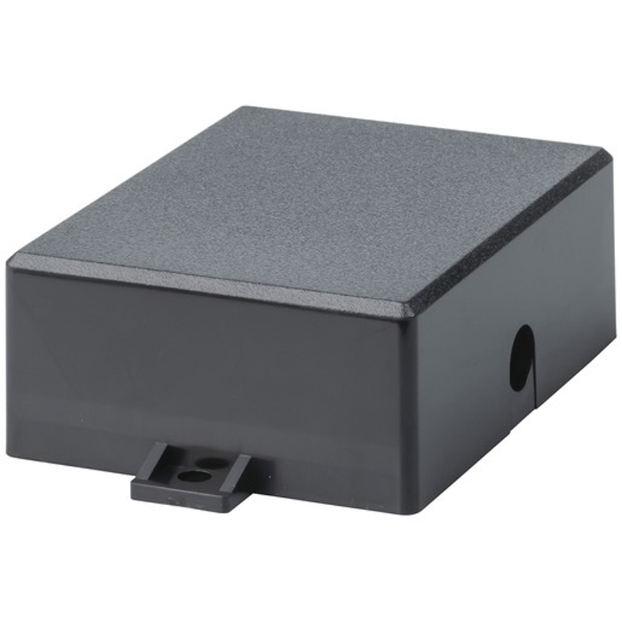 Bulkhead - Black - 88 x 69 x 33mm 
