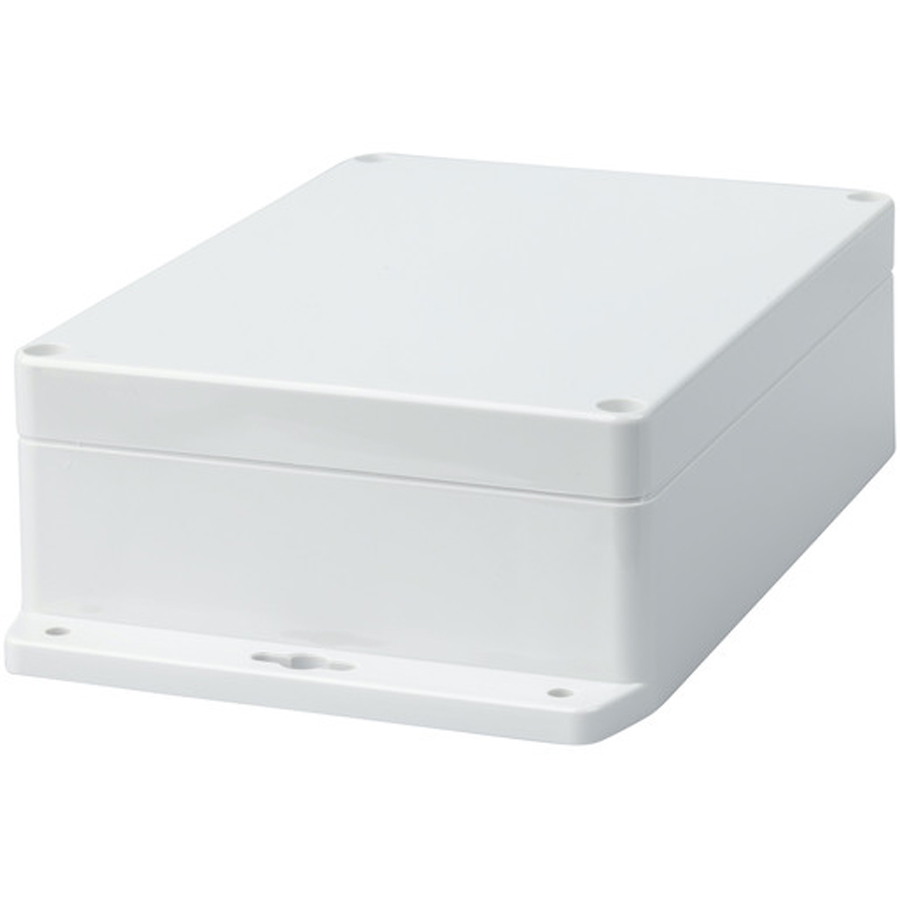 Polycarbonate Enclosure with Mounting Flange - 171(W) x 121(D) x 55(H)mm 