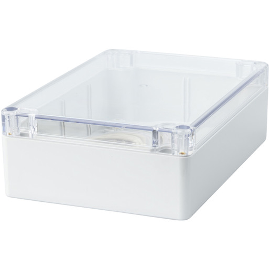 Sealed Polycarbonate Enclosure 171 x 121 x 55 - Clear Lid 