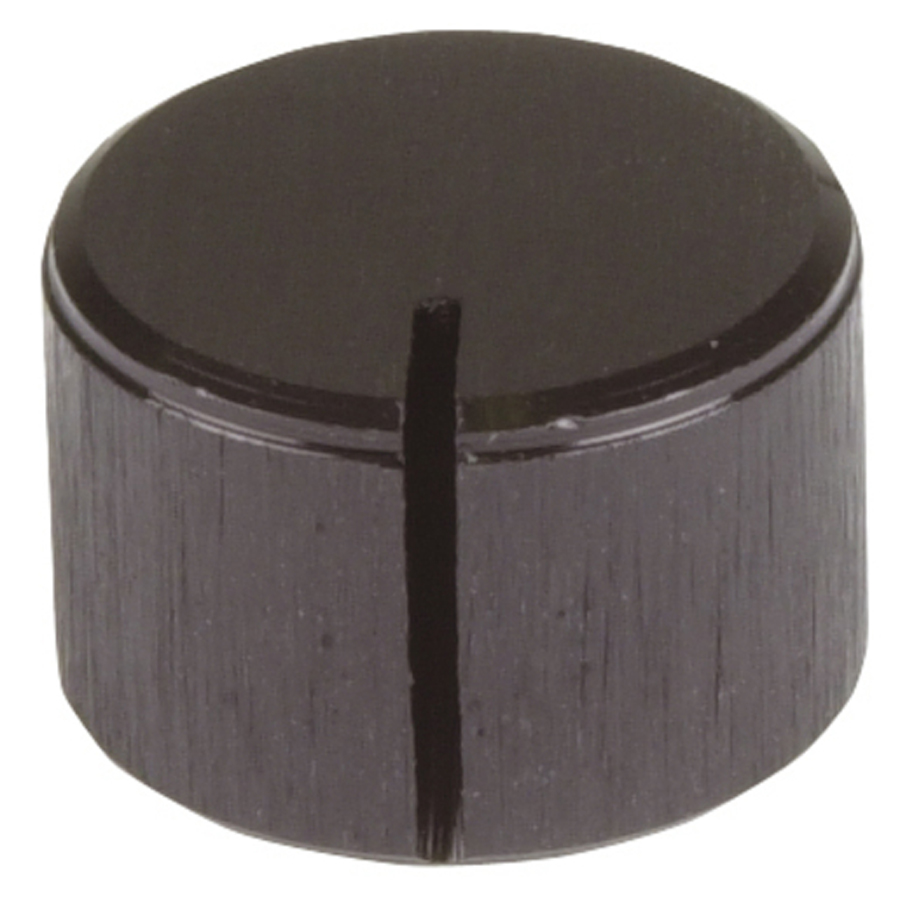 22mm Black Anodised Knob 