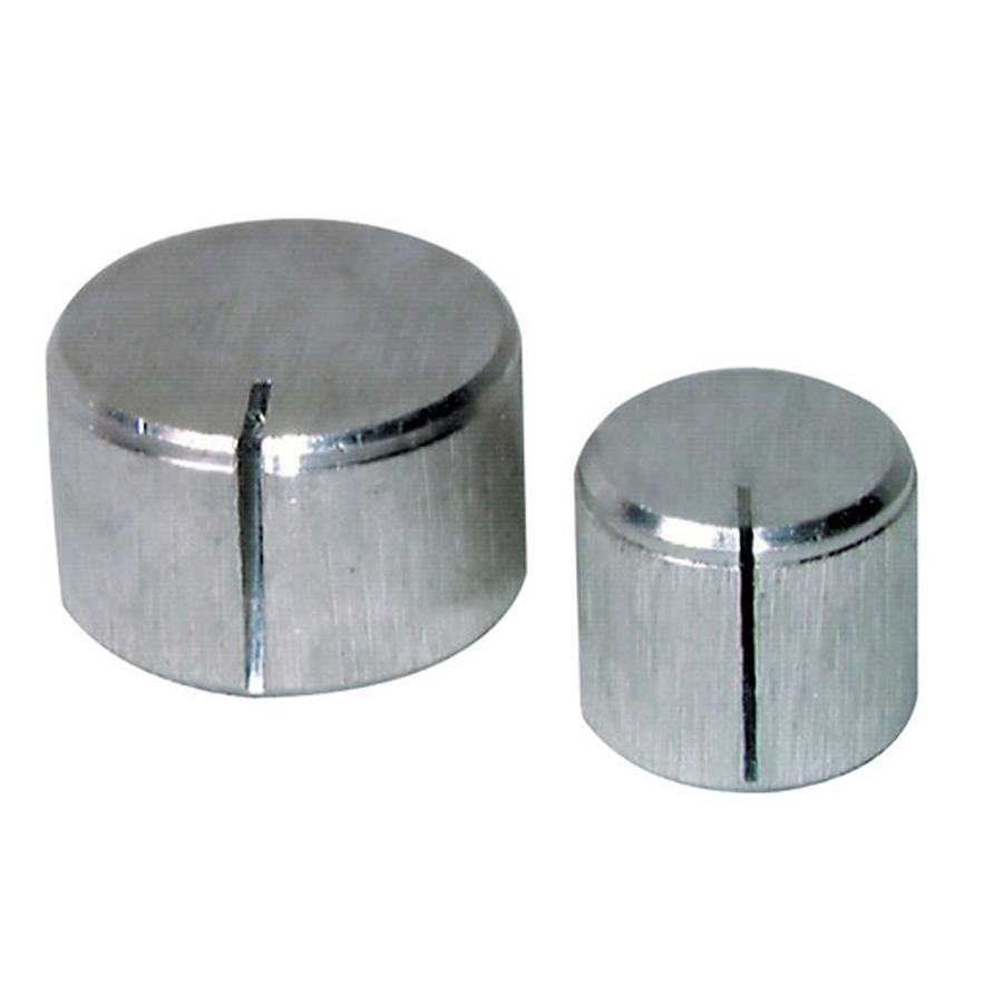 16mm Brushed Aluminium Knob 