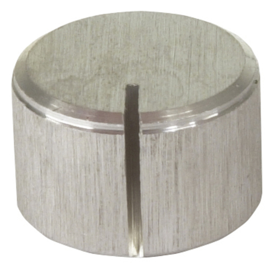 22mm Brushed Aluminium Knob 