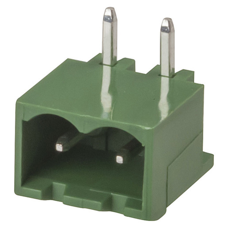 2 Pole PC Mount Pluggable Header - 5.08mm - Horizontal 
