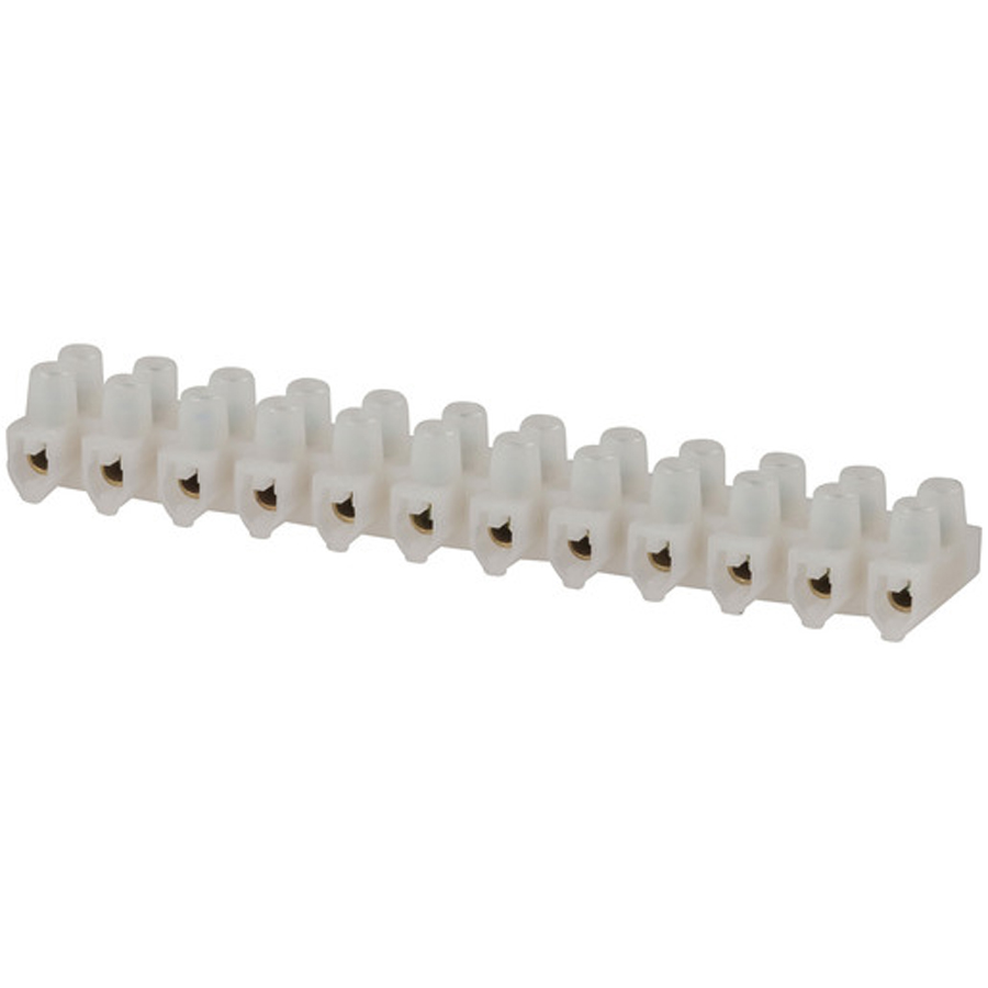 6 Amp 12-way Screw Terminal Strip 