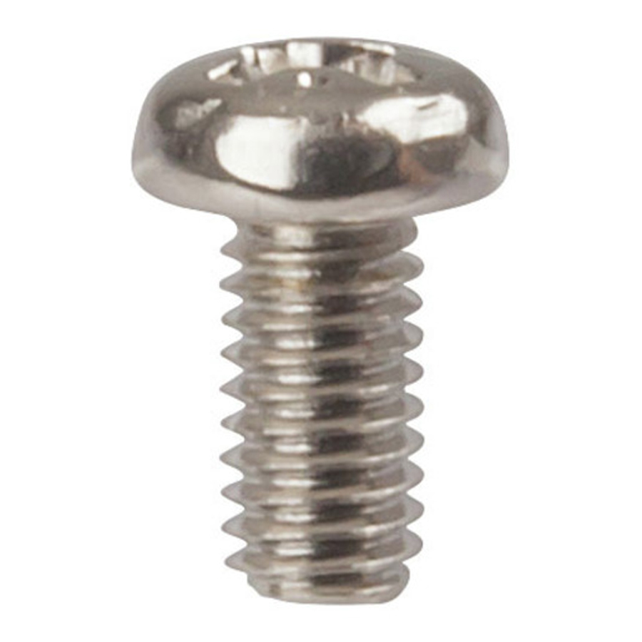 M3 x 6mm Steel Screws - Pk.25 