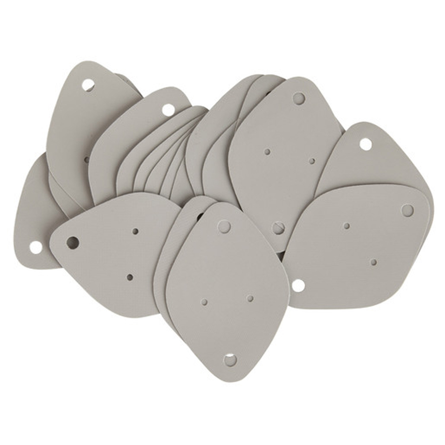 TO-3 Silicon Rubber Transistor Insulator - Pk.20 