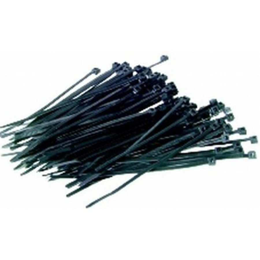 150mm Black Cable Ties - Pk.500 