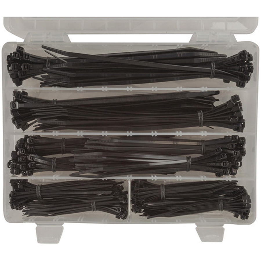 Cable Tie Box Popular Sizes - 400 pieces 