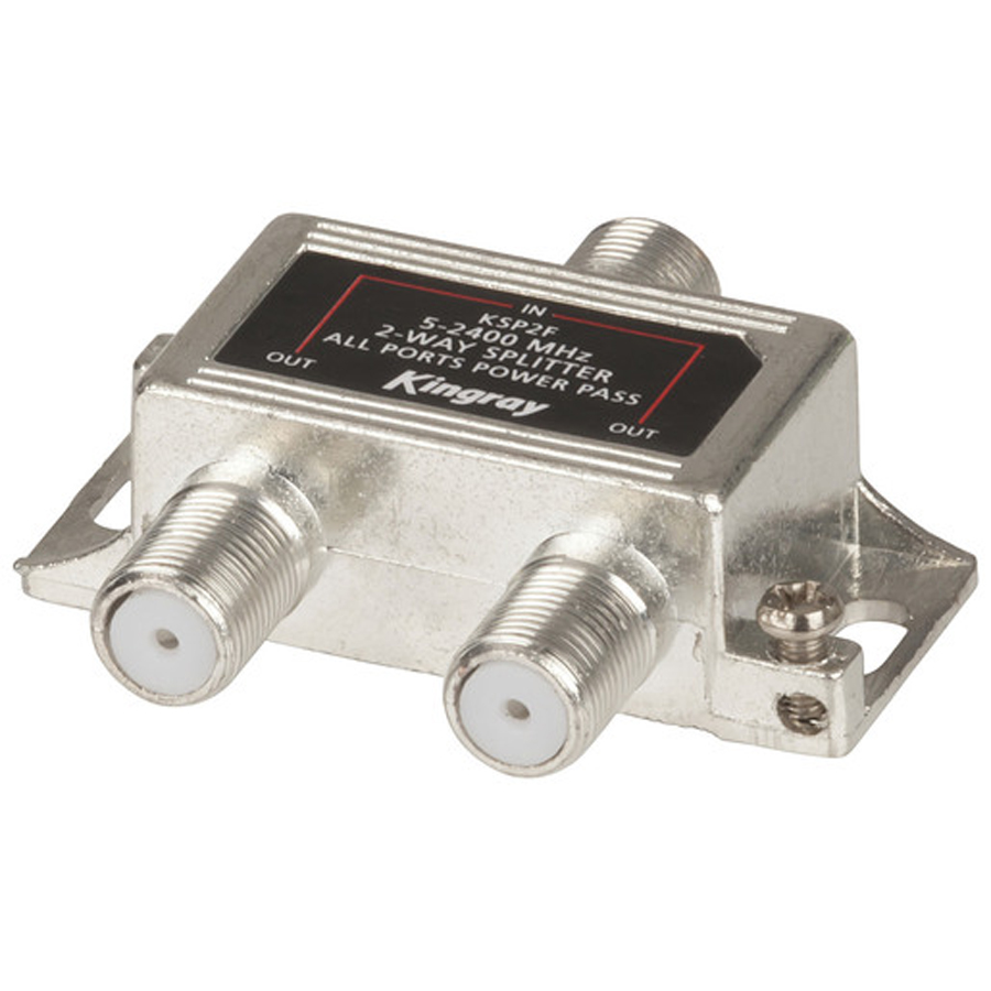 Kingray 2-Way Foxtel&reg; Approved Splitter 