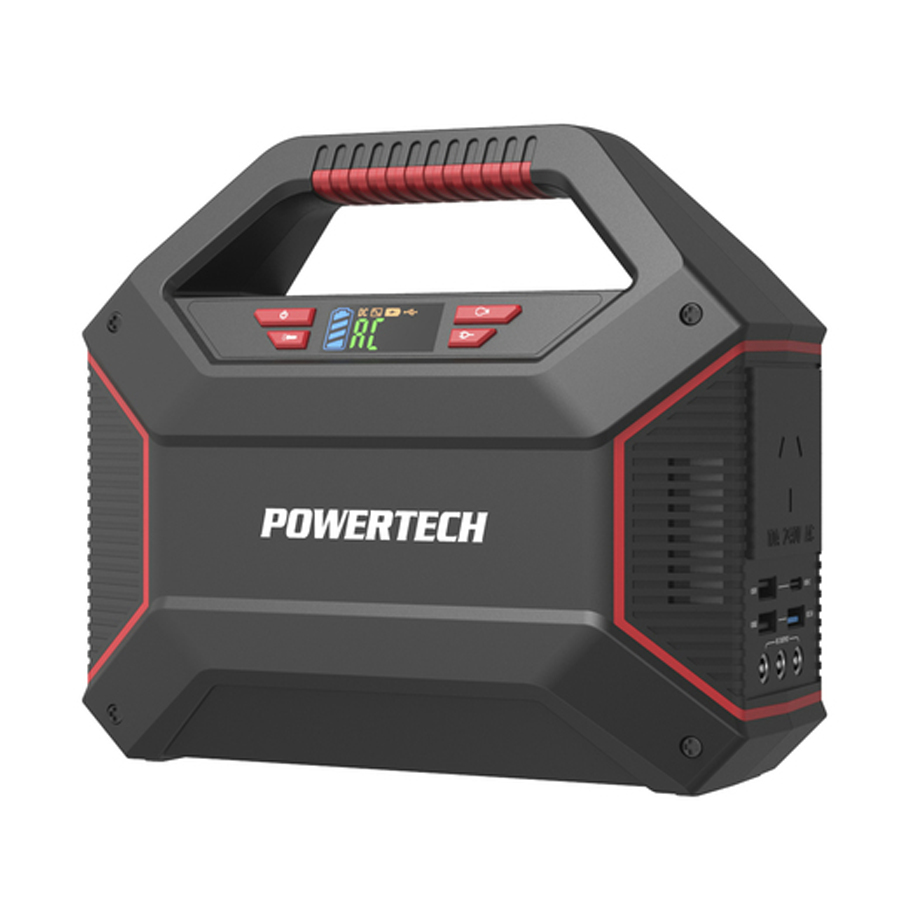 Portable 155W Power Centre with 100W Inverter and Digital Display 