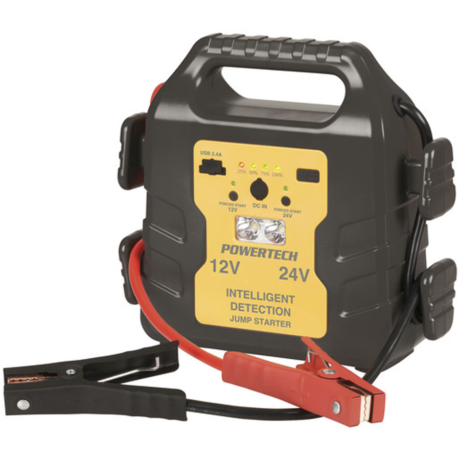 Ultra High Capacity 1000A 1224V Lithium Jump Starter