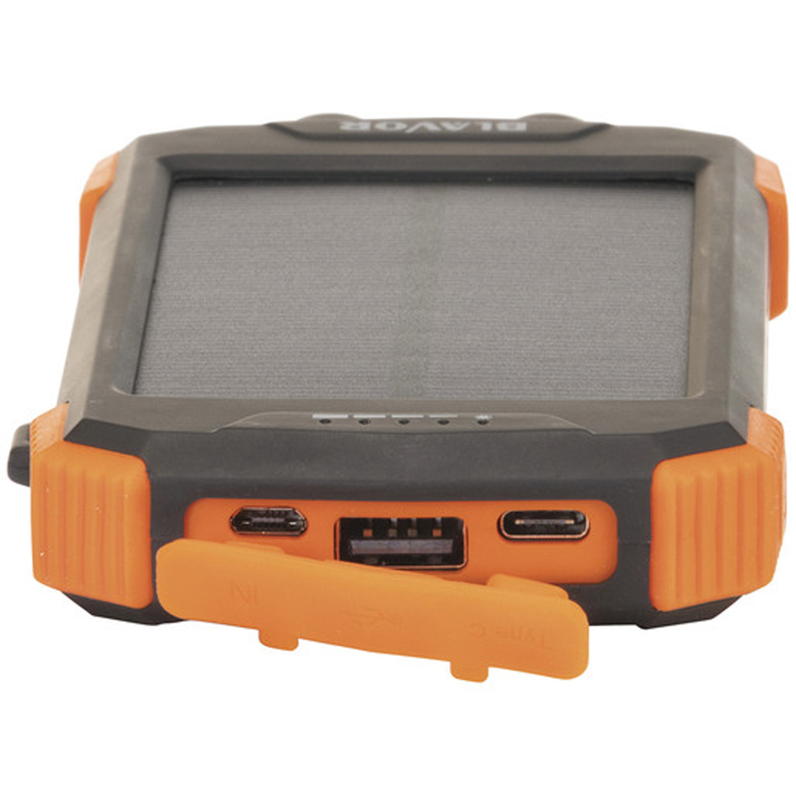 10,000mAh Weatherproof Power Bank with Wireless QI &amp; Solar Recharging 
