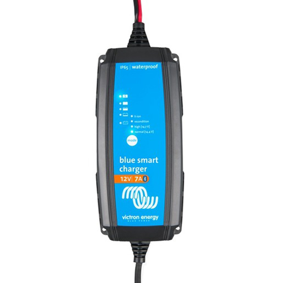 Victron Professional IP65 Blue Smart Charger 12V 7A with Bluetooth and DC Connector 