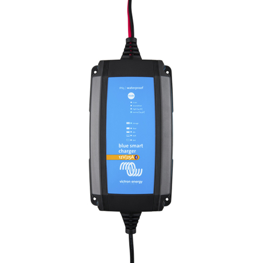 Victron Professional IP65 Blue Smart Charger 12V 25A with Bluetooth and DC Connector 