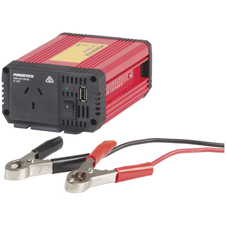 300W (1000W) 12VDC to 240VAC Modified Sinewave Inverter with USB 