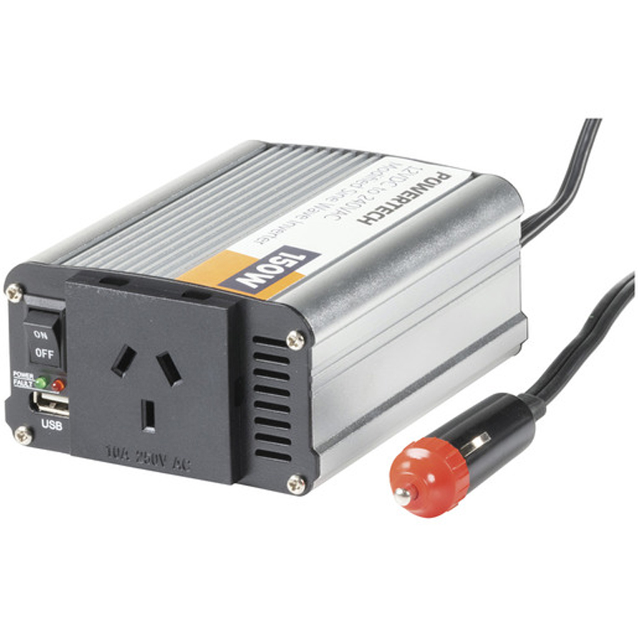 150W (450W) 12VDC to 240VAC Modified Sinewave Inverter 