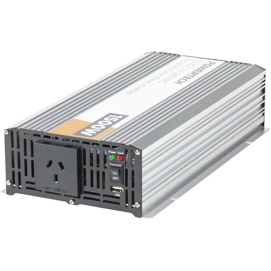 1500W (3000W) 12VDC to 240VAC Modified Sinewave Inverter 