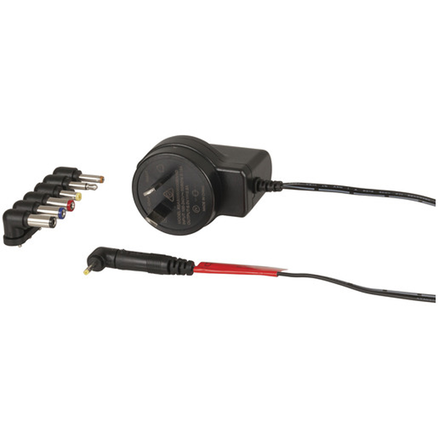6V DC 800mA Ultra-Slim Power Supply 7DC Plugs 