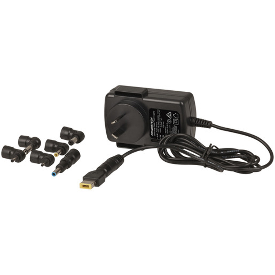 5-19.5V DC 45W Power Supply 7DC Plugs 