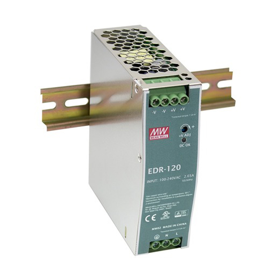 120W 48V 2.5A EDR DIN Rail Power Supply 