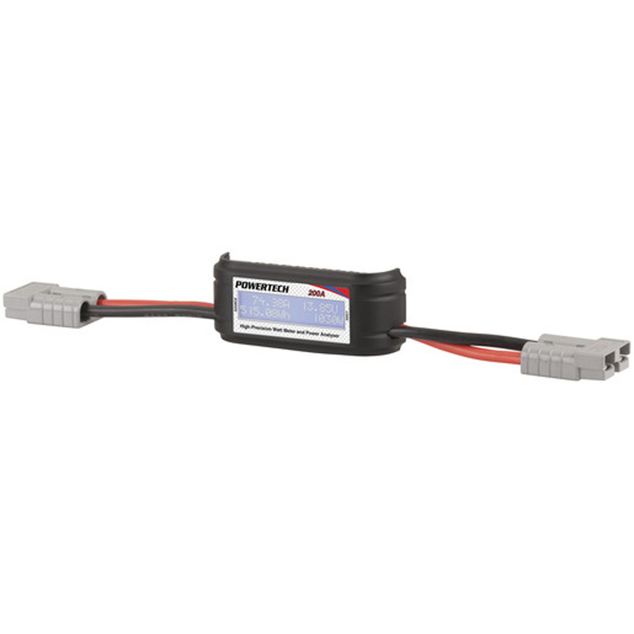 200A DC Power Meter with High Current Connectors 