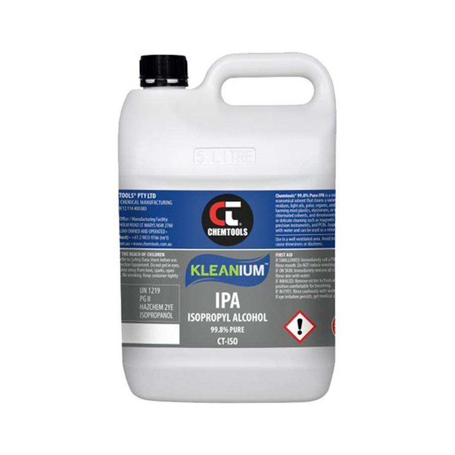 Isopropyl Alcohol 99.8% 5L Bottle 