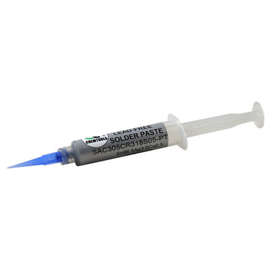 Lead Free Solder Paste SMD Syringe 10g 