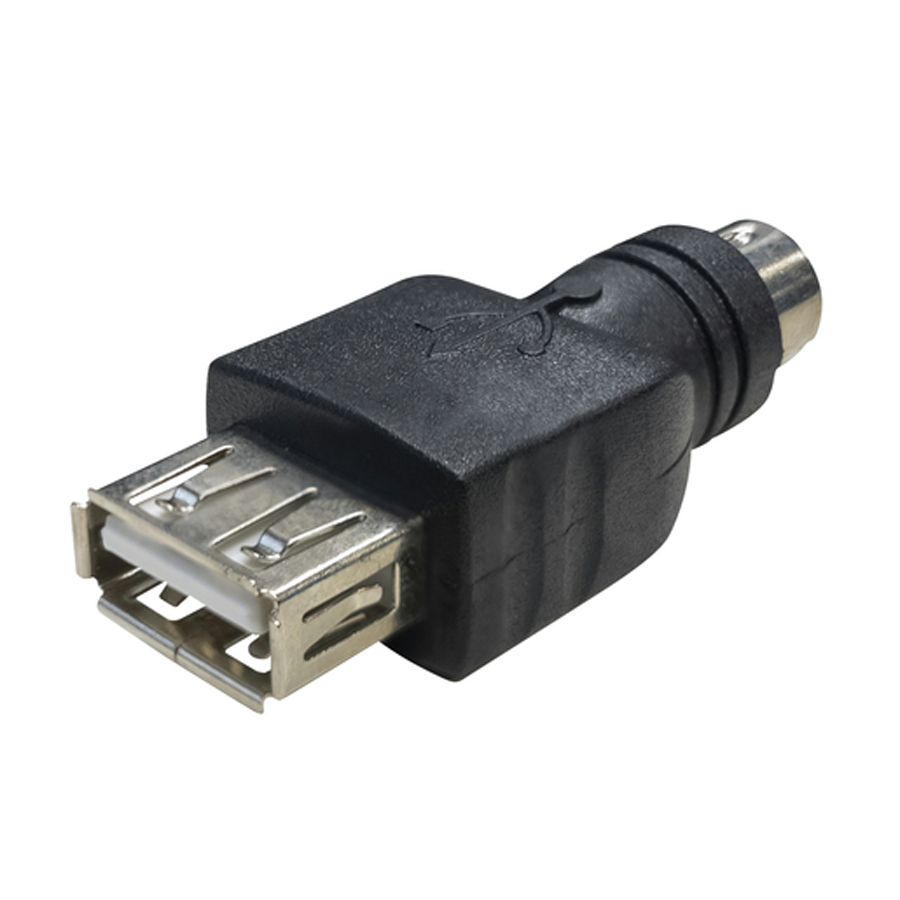 USB to PS2 Adaptor - USB-A Female to PS2 Male 
