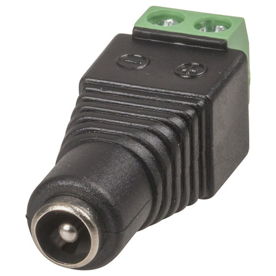 2.1mm DC Socket with Screw Terminals 