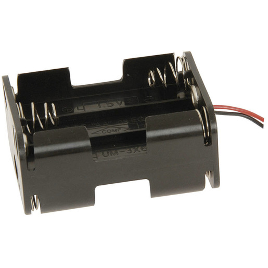 6 X AA 2 BY 3 SIDE BY SIDE Battery Holder 